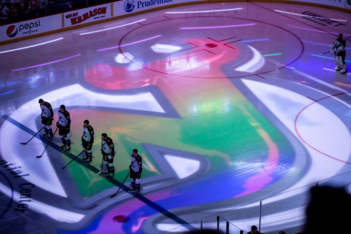 NJ Devils host team's first Pride Night since pandemic - Outsports