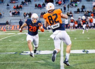 Spring game notebook: Passing game, defensive line show potential for fall – Daily Illini