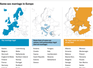 Where Europe stands on gay marriage and civil unions – Pew Research Center