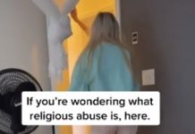 Gay teen shares video of her homophobic Christian grandmother performing an EXORCISM on her – Daily Mail
