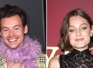 Harry Styles and The Crown’s Emma Corrin Kiss Passionately on the ‘My Policeman’ Set: Pics – Us Weekly