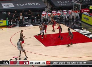 Rudy Gay with a deep 3 vs the Portland Trail Blazers – Yahoo Canada Sports