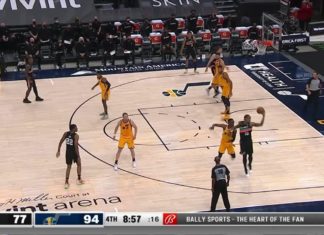 Rudy Gay with a deep 3 vs the Utah Jazz – Yahoo Canada Sports