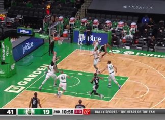 Rudy Gay with an and one vs the Boston Celtics – Yahoo Canada Sports