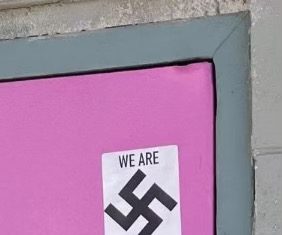 Swastika stickers found at Anchorage gay bar, Jewish museum, police say – Alaska Public Media News