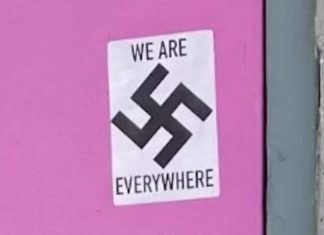 Swastika stickers found in Alaska Jewish museum and gay bar – Yahoo News UK