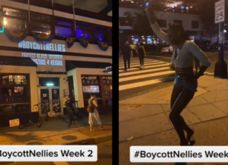 A block party protest is held outside of gay bar where Black woman was dragged by hair – LGBTQ Nation
