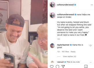 Bachelor Colton Underwood’s ‘picky’ grandma helps him find men on Tinder after reality star comes out as ga… – The US Sun