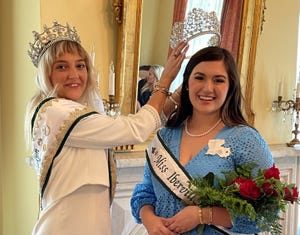 Blanchard crowned Miss Iberville at tea – Post South
