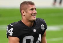 Carl Nassib Comes Out as First Openly Gay Active NFL Player – Entertainment Tonight