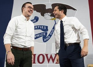 Chasten, Emhoff Take DC. Second Gent Pushes Vaccine On Pride Lap Of Gay Bars. Chasten Owns RNC Chair, Leaves Her Own Platform As Receipt. – Towleroad