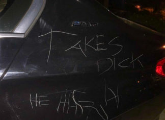 Homophobic slurs carved into gay man’s car in Brookhaven – Project Q Atlanta