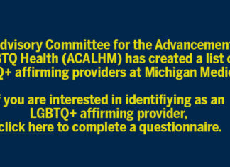 LGBTQ+ health: A collaborative of care – Michigan Medicine Headlines – Michigan Medicine Headlines