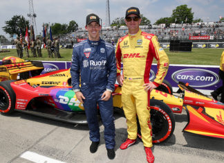 Skier Roberts Takes Pride in Detroit Ride To Promote Inclusivity – INDYCAR