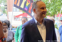 Vice president’s husband visits vaccination station at DC gay bar – Washington Blade