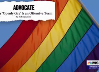 Why ‘Openly Gay’ Is an Offensive Term – Yahoo News