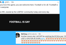 NFL releases inclusive statement, says ‘football is gay’ causing homophobes to have a meltdown – MEAWW