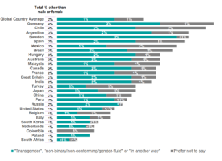 1% of adults identify as neither male nor female – Ipsos poll – World Economic Forum