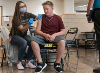 As Childhood Covid Cases Spike, School Vaccination Clinics Are Slow Going – The New York Times