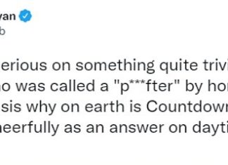 Channel 4 apologises after broadcasting gay slur on Countdown – Daily Mail