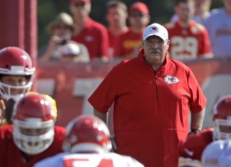 Chiefs move camp indoors Sunday – KSHB
