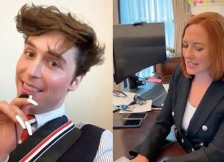 Conservatives Big Mad About Jen Psaki Starring in Gay Comic’s Video – Yahoo News
