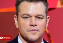Matt Damon’s daughter stopped him using a gay slur – BBC News