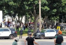 Video Shows NPR Reporter Attacked, Called Gay Slur Outside LA City Hall Amid Anti-Vax Protest Melee – Update – Yahoo Entertainment
