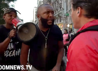 BLM protesters hurl anti-gay remarks at Guardian Angel member near Carmine’s protest – Fox News