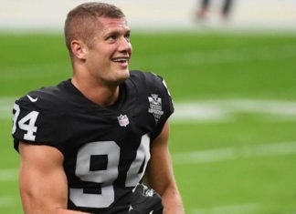 Carl Nassib makes history yet again as first openly gay ‘regular season’ NFL player – Yahoo Eurosport UK