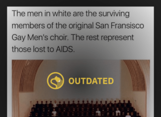 Does a Poignant Photo of Gay Men’s Choir Show Devastating Impact of HIV/AIDS? – Snopes.com