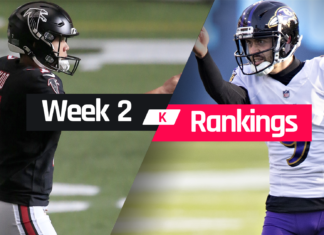 Fantasy Kicker Rankings Week 2: Who to start, sit at kicker in fantasy football – Sporting News