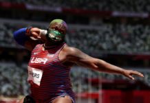 ‘Flaming gay’ Raven Saunders wins silver medal in shot put – Outsports