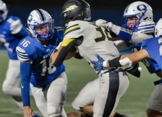 Galesburg ground attack too much for Blue Devils – Herald-Whig