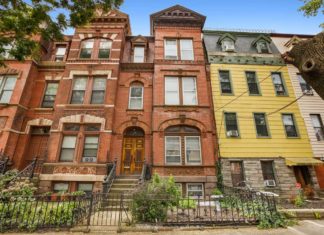 Historic ‘Gay Nineties’ JC Townhouse with Every Original Detail and Parking For Sale, Lincoln Park Historic District – Jersey Digs
