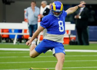 LA Rams Matt Gay booming 54 yard FG proves he is still starter – Ramblin’ Fan