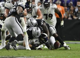 Nassib’s strip-sack helps Raiders in OT victory over Ravens – WFMZ Allentown