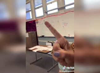 Teacher removed US flag from class, encouraged students to pledge to gay pride banner – New York Post