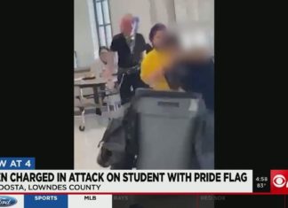Teen charged in attack on student with gay pride flag – CBS46 News Atlanta