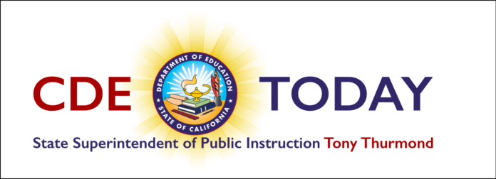 CDE Today for October 8, 2021 - CDE Today (CA Dept of Education) - Southern California Online Academy