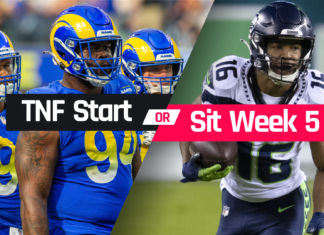 Rams vs. Seahawks Fantasy Football Start ‘Em Sit ‘Em for Week 5 ‘Thursday Night Football’ – Sporting News