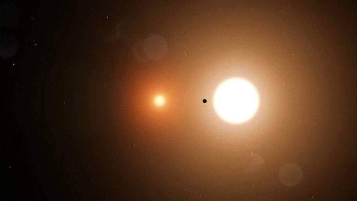 Planet orbiting 2 stars discovered by TESS - EarthSky