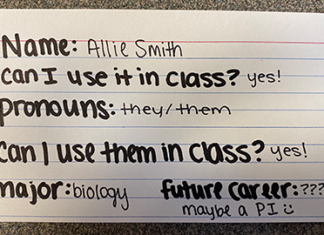 Pronouns in the classroom – American Society for Biochemistry and Molecular Biology