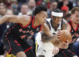 Rudy Gay scores 20 points in season debut, Jazz beat Raptors – Coast Reporter