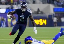 Tennessee Titans 28-16 Los Angeles Rams: Adrian Peterson scores on his NFL return in Titans road win – Sky Sports