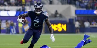 Tennessee Titans 28-16 Los Angeles Rams: Adrian Peterson scores on his NFL return in Titans road win – Sky Sports