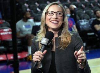 ‘Trailblazer’ Kate Scott knows she belongs, earned 76ers broadcaster role – Yahoo Sports