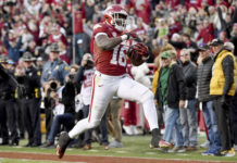 WR Burks mum on plans for 2022 – WholeHogSports