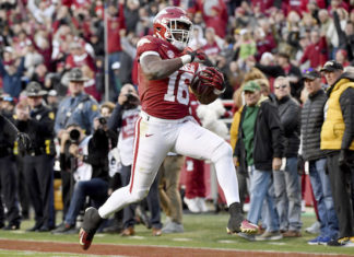 WR Burks mum on plans for 2022 – WholeHogSports