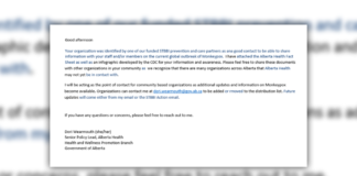 Alberta confirms 4 cases of monkeypox, reaches out to LGBTQ2S+ community – CTV News Edmonton